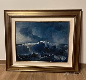 Quadro mare in tempesta