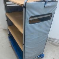 Carrello portabiancheria professionale