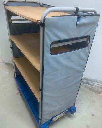 Carrello portabiancheria professionale