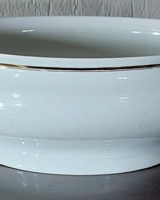 Zuppiera vintageH&C porcellana  filetto oro a. 40