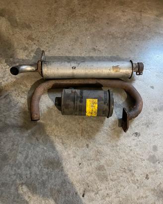 Scarico completo e filtro aria vw t3 westfalia