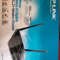 Modem wireless TP LINK 300 Mbit ADSL 2 ROUTER