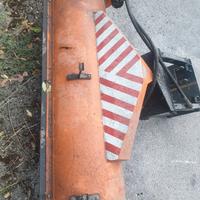 Lama spazzatrice idraulica con piastra 1.45m