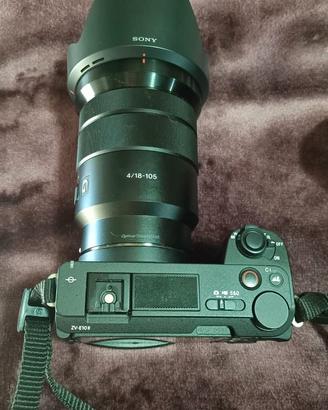 sony zv -E10 MARCK 2 BIU OBIETTIVO SONY 18 -105