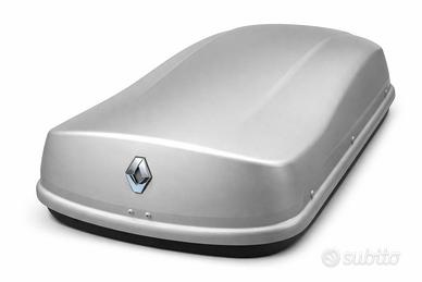 BOX DA TETTO AUTO RENAULT OFFICIAL 480 LITRI 75 KG