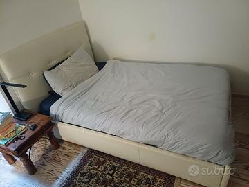 Letto matrimoniale alla francese contenitore