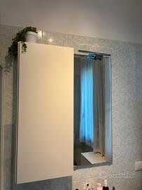 Mobile bagno con specchi e luce led