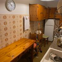 Cucina rustica completa in legno massiccio