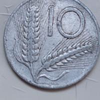 moneta 10 lire del 1953