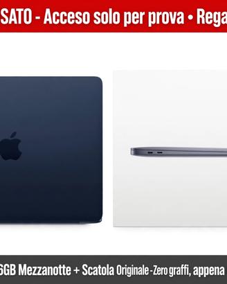 MackBook air 256 gb mezzanotte  nuovomai usato