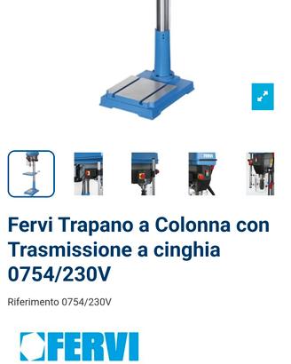 Trapano a colonna 230V 