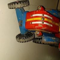 Trattore in legno deuz. landini d'epoca