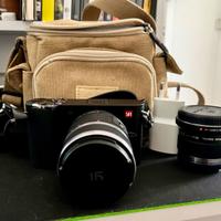 YI M1  Mirrorless 4k 20mpx + Olympus 45 mm 1:1.8