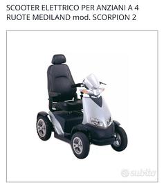 Scooter elettrico per anziani a 4 ruote