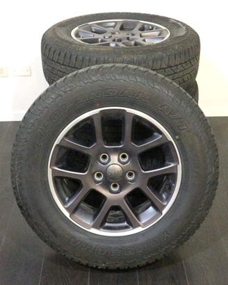 4xCERCHI LEGA GOMMATI ORIGINALI OEM JEEP GLADIATOR