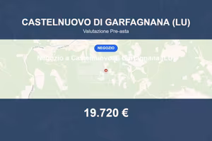 Immobile in asta di 48 m² a Castelnuovo di Garfagn