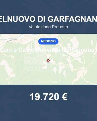 Immobile in asta di 48 m² a Castelnuovo di Garfagn