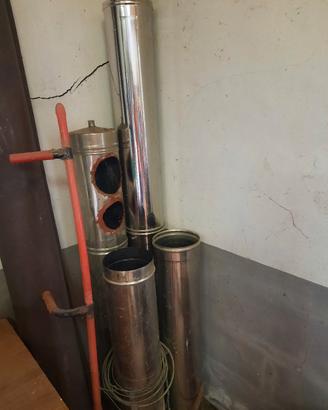 canna fumaria d.20cm acciaio inox