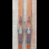 sci vintage in Legno 