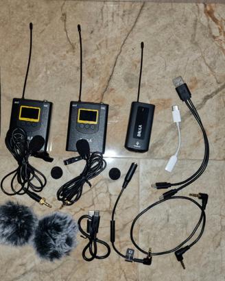 Microfoni Lavalier wireless