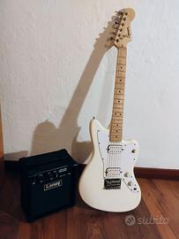 chitarra mini squier + ampli laney 10 watts
