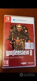 Nintendo switch Wolfenstein 2 retrocompatibile