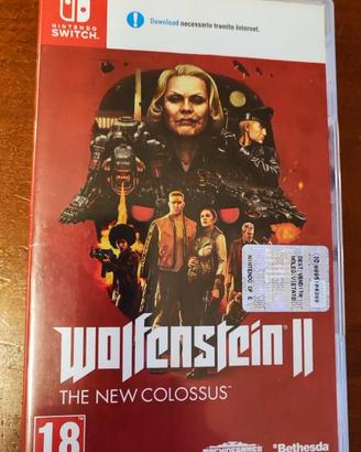 Nintendo switch Wolfenstein 2 retrocompatibile