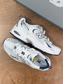 Originali_New Balance 530 White Silver Navy N.42