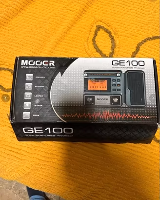 Mooer GE100 pedaliera multieffetto chitarra