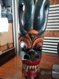 maschera in legno