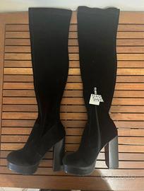 Stivali Tata alti con tacco