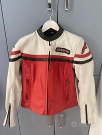 Giacca in vera pelle da motociclista