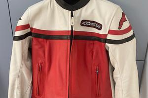 Giacca in vera pelle da motociclista