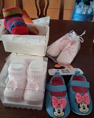 scarpine e babucce neonato