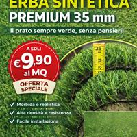 🌿 TAPPETO PRATO ERBA SINTETICA PREMIUM 35 mm 🌿
