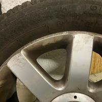 4 gomme invernali e cerchi usati golf 5