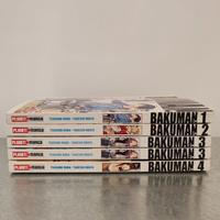 Bakuman – Volumi 1, 2, 3, 3, 4 – Manga