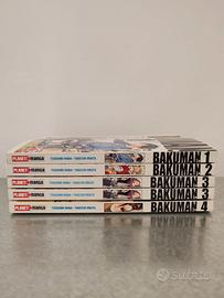 Bakuman – Volumi 1, 2, 3, 3, 4 – Manga