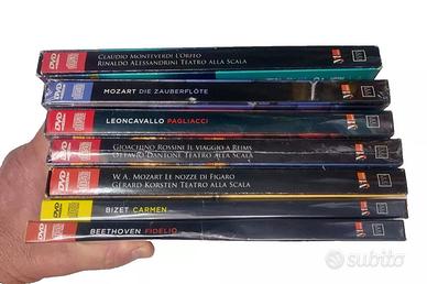 7 DVD OPERA LIRICA