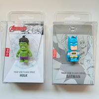 Chiavette USB Hulk e Batman