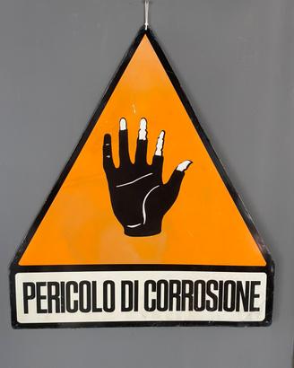 Cartello vintage 1960