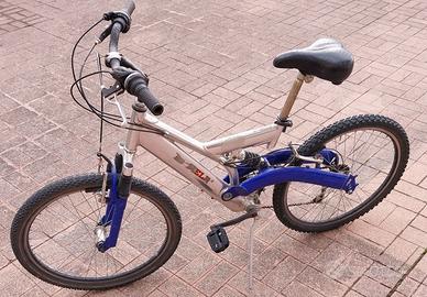 mtb bicicletta 24 pollici gommata freni ok