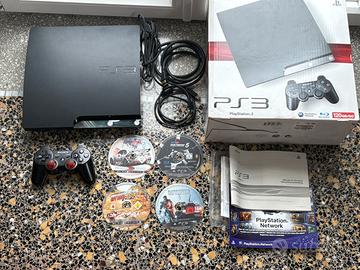 PlayStation 3 slim 120gb + 4 giochi