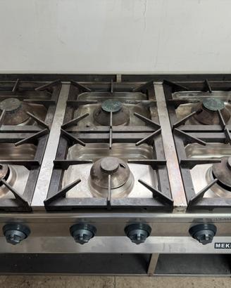 Cucina 6 fuochi 120x70