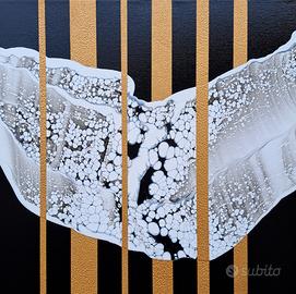 quadro moderno astratto fluid art 