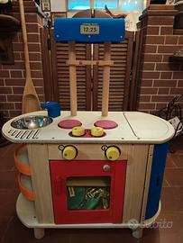 CUCINA IN LEGNO BAMBINI