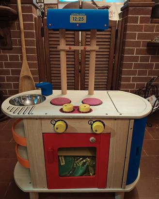 CUCINA IN LEGNO BAMBINI
