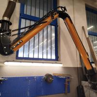 Braccio aspirazione fumi saldatura