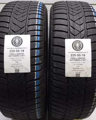 2 GOMME 225 50 18 PIRELLI A61298