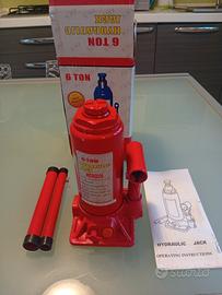 Cric sollevatore idraulico portatile auto